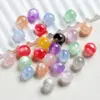 Cuentas de Luz UV Cuentas Redondas de Resina Cuentas Sueltas Material para Pulsera Pulsera Collar Accesorios de Joyería