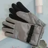 Guantes de Esquí para Niños y Niñas, Resistentes al Viento de Invierno, Guantes Engrosados Resistentes al Viento y Cálidos para Estudiantes de Primaria, Estilo de Dibujos Animados