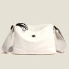 Bolsa Feminina de Nylon de Cor Sólida Simples 2024 Nova Bolsa de Ombro Multicompartimento de Grande Capacidade Casual de Venda Quente Transfronteiriça