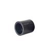 Conector de PE de igual diámetro, material nuevo directo, tubería de suministro de agua de plástico de polietileno, acoplamiento de fusión en caliente, tubería recta de diferentes diámetros, venta al por mayor