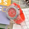 Relógio Personalizado Luminoso Popular Transfronteiriço com Strass Moda Coreana Geneva Casal Estudante Masculino e Feminino Relógio a Quartzo