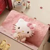 Alfombra Antideslizante Absorbente de Dibujos Animados para Baño, Sala de Estar, Entrada, Felpudo Sencillo para Puerta de Dormitorio del Hogar, Tierra de Diatomeas