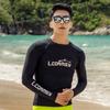 Lcdrmsy Traje de Buceo Coreano para Mujer Traje de Baño de Protección Solar de Manga Larga de Secado Rápido Traje de Surf Traje de Medusa Traje de Baño Buceo Libre