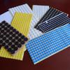 Single- face viscose 38 graus super macio eva pad em estoque estilo redondo quadrado não- deslizamento pé pad à prova de choque preto e branco cor frete grátis