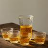 Martillo de Vidrio Cristal Patrón Phnom Penh Boca Puntiaguda Taza Pública para Té Verde Hecho a Mano Mar de Té Taza Promedio Doméstica Resistente al Calor Taza para Cata de Té