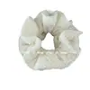 Nuevo Estilo Otoño e Invierno Scrunchie de Punto Hueco, Goma de Pelo Versátil Retro, Cuerda para Cola de Caballo, Accesorio de Pelo de Alta Gama para Mujer
