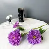 Arreglos Florales Morados para Bodas, Arreglos Florales Transfronterizos al por Mayor, Flores Decorativas para Bodas, Rosas Moradas