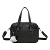 Bolsa de Tote Estilo Academia Uniforme JK Japonés, Bolso Cruzado de un Solo Hombro Estilo Anime para Viajes, Bolso de Mano Simple de Gran Capacidad