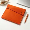 Bolsa para Archivos de Fieltro de Color Sólido A4 con Botón a Presión Bolsa de Almacenamiento para Negocios Sobre Bolsa de Fieltro para iPad Computadora Bolsa para Documentos de Contrato