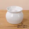 Olla de Cerámica para Estofado para Uso Doméstico, Taza de Estofado Separadora de Agua para una Persona, Huevo al Vapor de Nido de Pájaro para Snacks Shaxian con Tapa, Olla Pequeña de Cerámica para Estofado