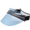 Óculos de sol boné UV-resistente vazio-top espelho tampa tampa tampa de cobertura facial ciclismo protetor solar protetor solar espelho tampa lente