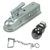 Conector de capa de reboque tampa da cabeça da bola de reboque tampa de cobertura acessórios de modificação de RV iate pino anti-perda