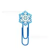 Clips para Papel de Goma Suave de PVC de Dibujos Animados Navideños, Marcadores Creativos Festivos, Separadores de Páginas para Cuadernos, Regalos y Recuerdos Navideños
