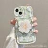Flores de Pintura al Óleo Verdes Son Adecuadas para Funda de Teléfono Opporeno8Pro R17/R15/Oneplus Dibujos Animados Soporte Antideslizante