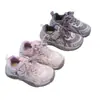 Zapatos Casuales Transpirables de Malla para Niñas 2026 Primavera/Otoño Nuevos Zapatos Deportivos Cómodos de Suela Suave para Niños Pequeños, Medianos y Grandes
