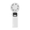 Ventilador Mini Portátil do Fabricante com Motor sem Escovas, Dobrável, para Pendurar no Pescoço, Turbina de Mesa, Alta Velocidade, Bateria de Longa Duração