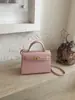 Bolso de Hombro Único con Textura de Alta Calidad para Mujer 2026 Nuevo Pequeño de Nicho Moda Bolso de Mano Simple Bolso Cruzado de Gran Capacidad