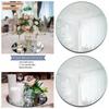 Amazon Transfronterizo Nuevo Acrílico Redondo Espejo de Boda Adhesivos de Pared Fiesta Boda Escritorio Plato para Velas Bandeja