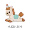 Pegatinas de Tela Bordadas de Ponis de Dibujos Animados, Sin Planchado, Bolsas, Chaquetas de Plumas, Zapatos y Sombreros, Pegatinas Decorativas Hechas a Mano para Bricolaje, Parches para Reparar Agujeros