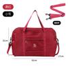 Bolsa de Equipaje con Ruedas, Bolsa de Viaje para Viaje de Negocios, Bolsa para Guardar Ropa, Bolsa de Almacenamiento Plegable, Bolsa de Viaje Portátil, Mochila de Gran Capacidad