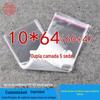 Peruca bolsa plástica longa auto-adesiva transparente bolsa dupla camada 5 seda 10 * 64opp bolsa auto-adesiva Impressão personalizável