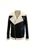 La chaqueta de cuero de motociclista más vendida en Amazon y AliExpress para otoño e invierno con cuello de piel para mujer, ropa de talla grande para mujer de comercio exterior directamente de la fábrica de origen