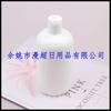 Botella Redonda Gruesa de Loción Blanca de 500ml Tapa de Bola Tapa de Dispensador Botella de Detergente Botella de Agua Desmaquillante Tapa de Presión Botella de Rocío Puro