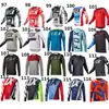 Venta Directa de Fábrica Camiseta de Manga Larga Transpirable que Absorbe el Sudor Traje de Carreras Traje de Ciclismo Traje para Motocicleta Todoterreno Traje de Descenso de Verano