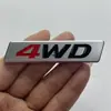 Adecuado para Hyundai New Tucson New Santa Fe Tracción en las Cuatro Ruedas 4WD Personalizado Logo del Coche Etiqueta Trasera Pegatina para Coche Pegatina de Carrocería Marca de Palabra