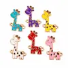 Jirafa de Dibujos Animados Doble Colgante DIY Collar Pulsera Dijes Joyería Venta Directa de Fábrica, Disponible para Lotes Mixtos Ventas Transfronterizas