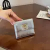 Nova Carteira Curta de Luxo para Mulheres, Porta-Cartões Multifuncional, Porta-Moedas e Carteira Estudantil Fashion e Versátil