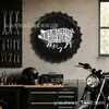 Placa de lata com diagrama de desossa de boi e porco estilo americano transfronteiriço para decoração de parede de fundo de churrascaria e restaurante de churrasco