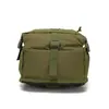 Bolsa de sela para exterior à prova d'água tecido Oxford camuflagem bolsa mensageiro para fotografia bolsa de ombro tática bolsa de peito extra grande