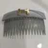 Peine Invertido con Letra H de Moda Coreana para Mujer 2025 Nuevo Estilo Flequillo y Cabello Despeinado en la Parte Posterior de la Cabeza Peine Acabado para el Cabello Tocado