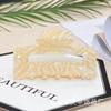 Pinza para el pelo grande de estilo coreano con ácido acético de alta calidad, estilo nuevo y elegante, para mujer, con forma de tiburón