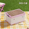 Caja de Almacenamiento Plegable Personalizable Caja de Almacenamiento con Puerta Lateral Caja de Almacenamiento para Camping al Aire Libre Caja de Almacenamiento para Maletero de Coche Venta al por Mayor