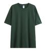 Ombro de algodão pesado 230g algodão T-shirt macacão impresso logotipo em torno do pescoço manga curta roupas de classe T-shirt impresso