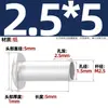 GB873 remache de aluminio cabeza plana grande remache semitubular cabeza semirredonda remache hueco cabeza redonda M2M2.5M3M4M5M6