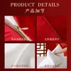 Cojín Rojo de Boda Decoración Festiva China Almohada de Respaldo Funda de Algodón para Sofá Cojín Sala de Estar Cama Hogar Relleno de Almohada