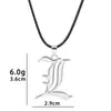 Mercancía de Anime Transfronteriza Death Note Misa Amane Pendientes de Lanza Collar Llavero de Death Note