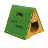 Nido de Gato Nuevo Modelo Transfronterizo, Nido Triangular de Tela de Fieltro, Semicerrado, Adecuado para Todas las Estaciones, Tienda para Mascotas, Nido de Gato Desmontable