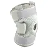 Correr, senderismo, levantamiento de pesas, fitness, rodillera con bisagra para menisco, soporte de resorte, rodillera deportiva ajustable