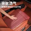 Almofada de Assento de Carro e Apoio de Pernas Integrados, Adequado para Todos os Modelos, Extensão para Banco do Motorista e Passageiro e Almofada de Apoio de Pés Estendido Arrastável