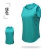 Chaleco con capucha de verano para mujer, para entrenamiento físico al aire libre, running, secado rápido, ropa de yoga, chaleco deportivo superior para mujer