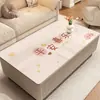 Tapete para Mesa de Centro, Tapete Protetor de Mesa, Tapete de Mesa de Jantar em PVC, Toalha de Mesa de Luxo Leve de Alta Qualidade, Impermeável, à Prova de Óleo, Lavável, Resistente ao Calor