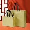 Bolsas No Tejidas Recubiertas de Oro al por Mayor, Bolsas de Tela Estéreo Mini tipo Cartera, Bolsas para Empaque de Ropa, Grosor Personalizable