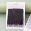 Hisopos Limpiadores para Extensiones de Pestañas, Hisopos de Algodón Espirales con Punta Larga, Palillos de Algodón Nano Pequeños, Hisopos de Algodón con Punta Larga para Eliminación de Pestañas