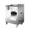 Moedor de Carne Totalmente Automático Xuzhong Fatiador de Carne Comercial Triturador Elétrico Fatiador de Carne Corpo de Aço Inoxidável Lâmina Dupla