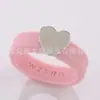 Anillos de Silicona Geométricos Populares Transfronterizos Europeos y Americanos en Diversas Formas como Flores, Mariposas, Corazones y Animales, Venta al por Mayor