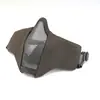Equipamento tático V10 suprimentos de autodefesa ao ar livre equipamento protetor de arame de aço para meia-face máscara protetora de campo ao ar livre